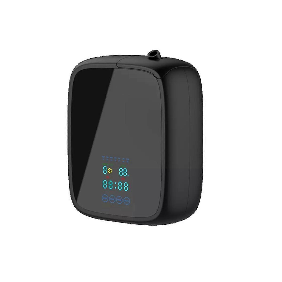 500Ml Diffuser Hotel Air Freshener Wall-Mounted Essential Oil Diffuser Waterless Scent Machine Blac