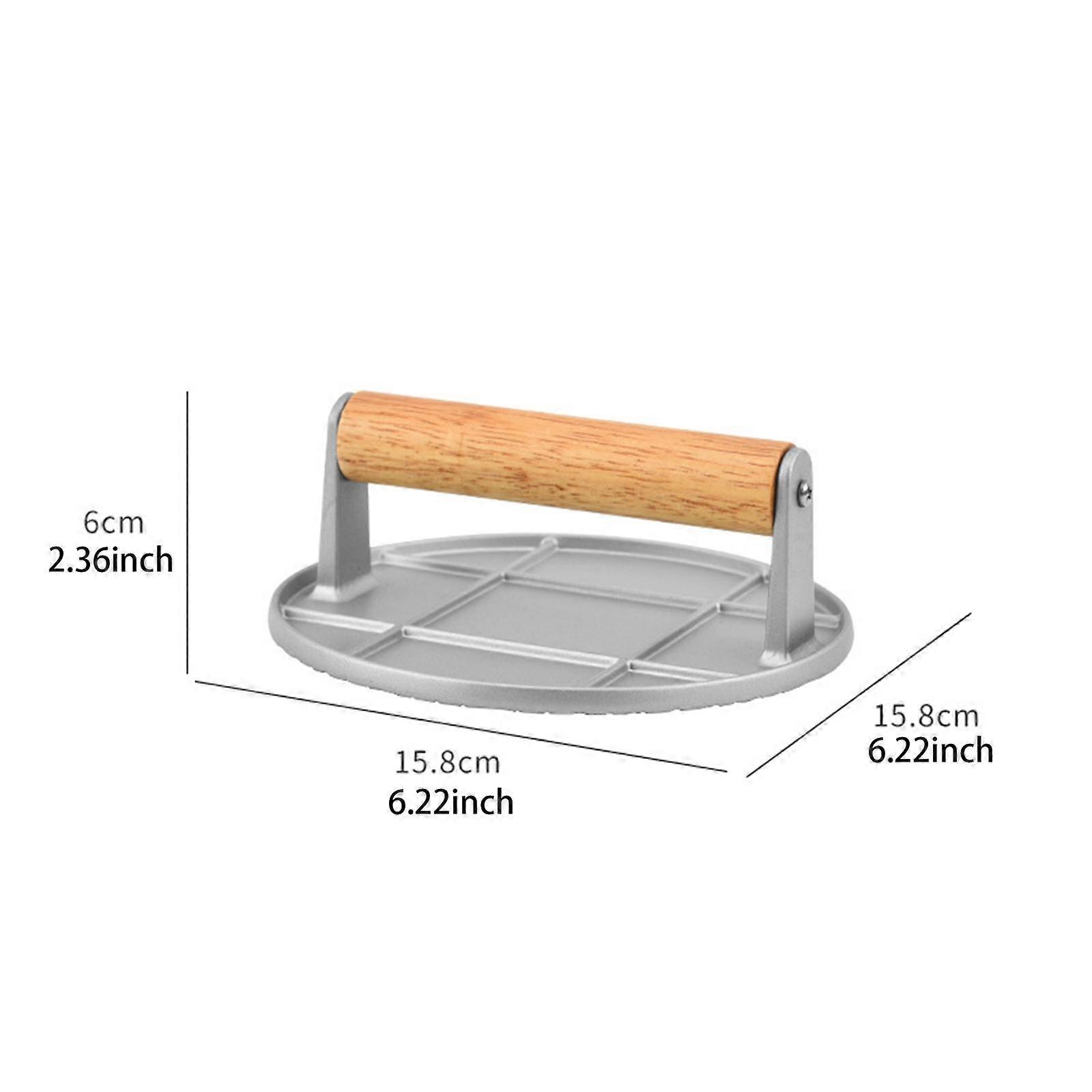 バーガープレスキッチン用品ハンバーガープレスパティノンスティックパングリルラウンド用