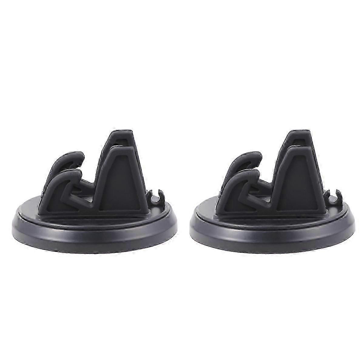 2個の車の電話ホルダーシリコン電話ホルダー車の電話マウント回転可能な電話ホルダー車の電話ブラケット