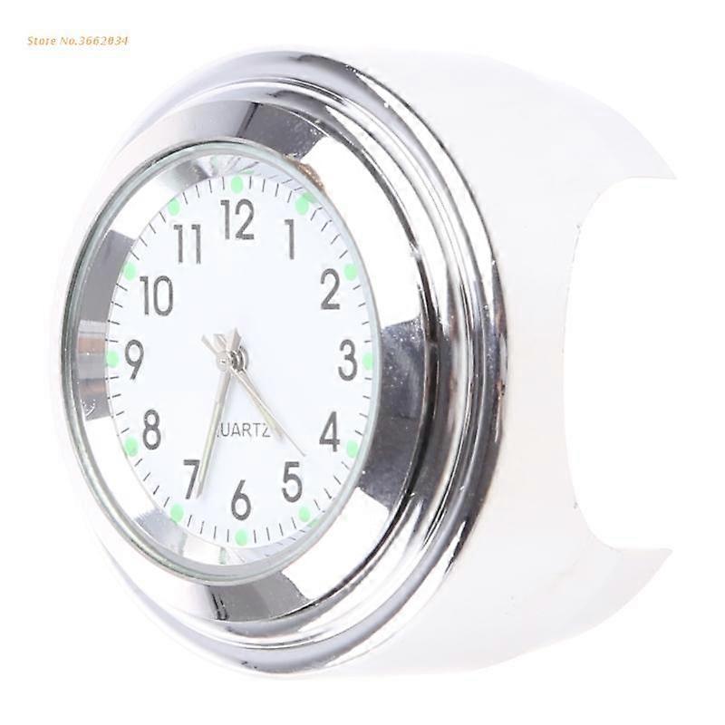 Motorcycle Handlebar Mount Clock Quartz Thermometer Watch Waterproof Clock Clock Dropship~26118