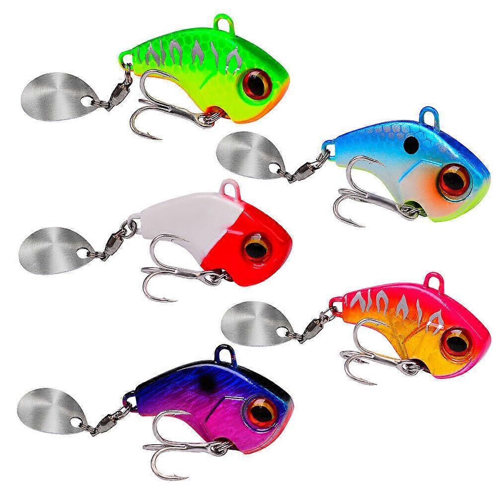 5* Angelköder Metallköder Crankbaits VIB Spinnerbaits Blade Tackle 2,5/3,5/4cm