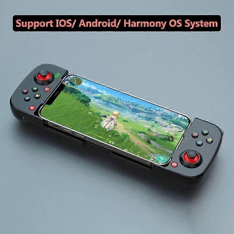 Mobile Game Controller for iPhone/Android/PC with Expandable Support for Hongmeng Mobile Wireless Gamepad Joystick for Switch