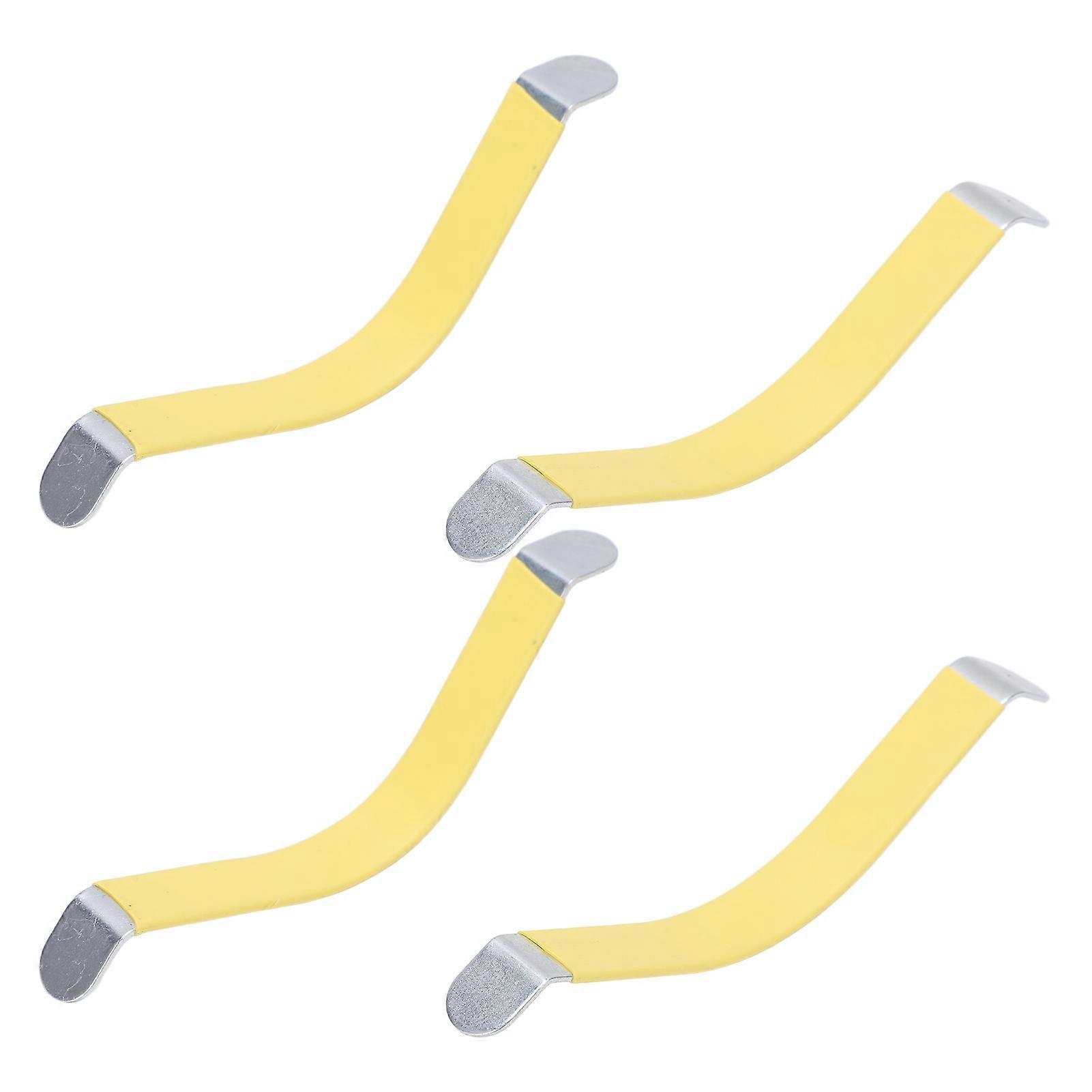 4Pcs διαχωριστής χορδών κιθάρας Spreader Frets Γυαλίζοντας Καθαρισμός Επισκευή Εργαλείο συντήρησης