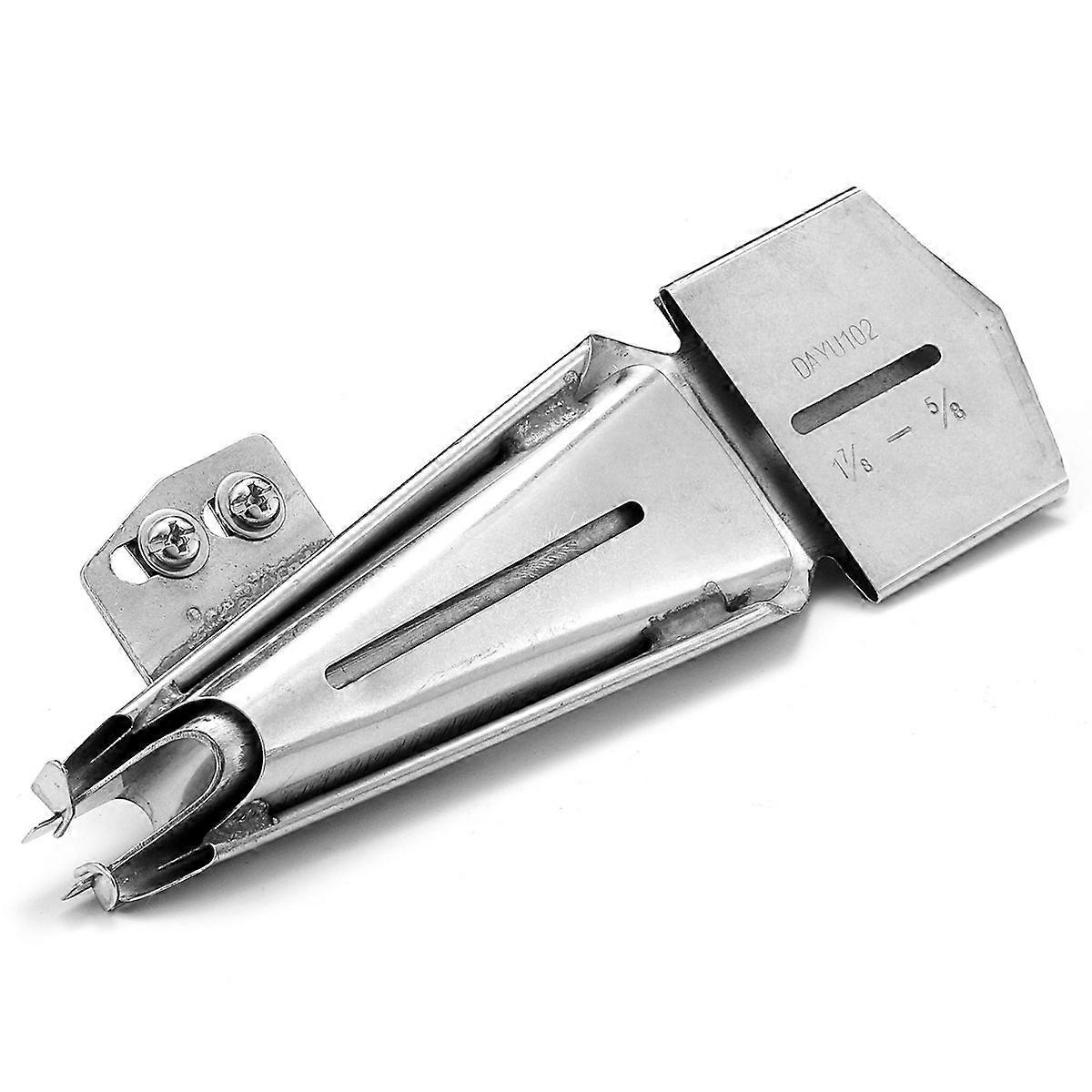 Double Fold Angle Binder Industrial Sewing Machine Double Fold Binder Son Mother Folder Needle Cover Stitch Machine