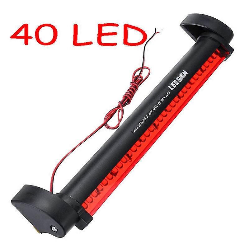 14/ 24\32\40LED Third Brake Lights Car LED Bar Rear Parking Signal Lamp Truck High Mount Stop Warning Light Universal 12V