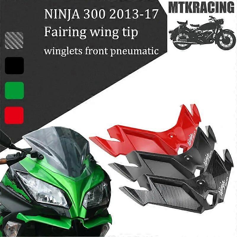 MTKRACING αεροδυναμικά πτερύγια φέρινγκ μοτοσικλετών για KAWASAKI NINJA 250 NINJA 300 προστατευτικά καλύμματα από ανθρακονήματα 2013-2017Γόνατο μοτοσικλετών &; Shin Gu