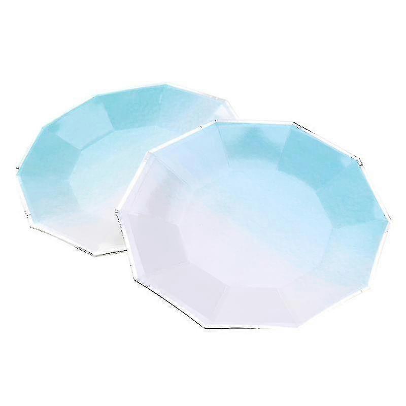 8pcs Paper Disposable Tableware