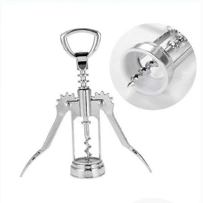 Wine opener / Corkscrew - Open wine bottles - Silver