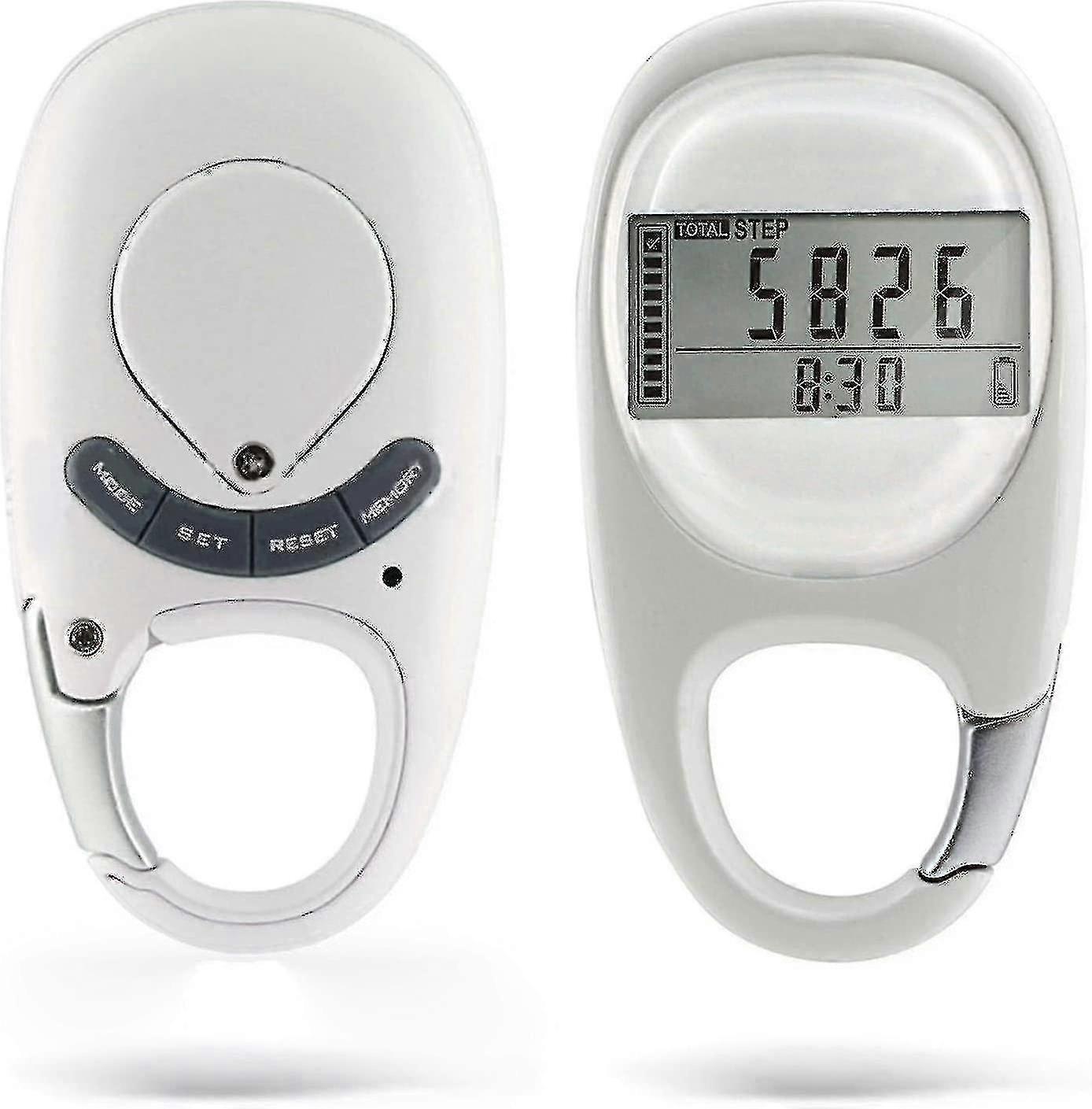 Pedometer With Clip To Accurately Track Steps And Miles