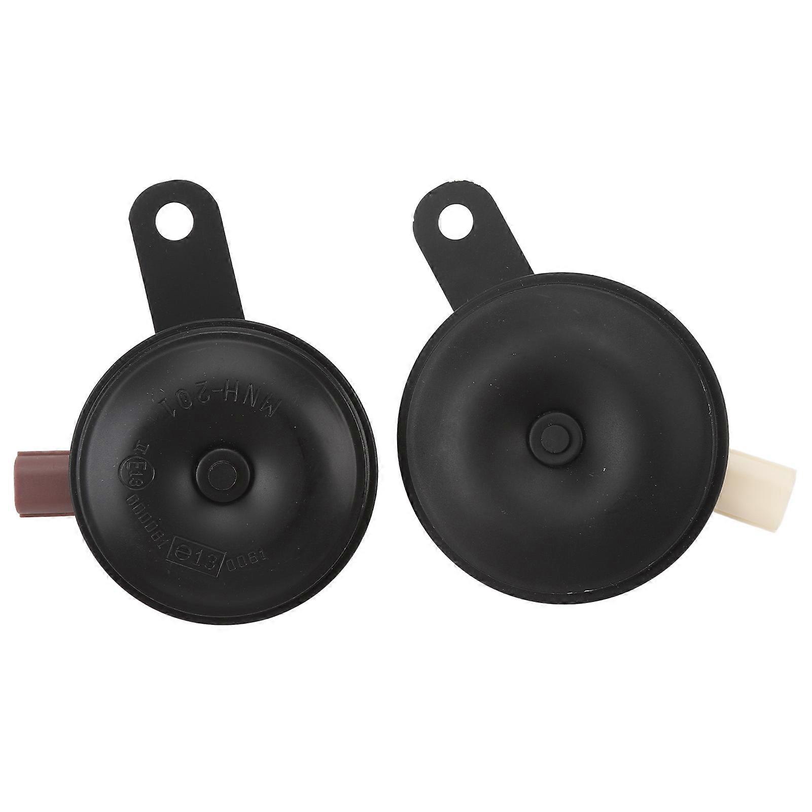 Pair of Car Horn 38100 S84 H01 Super Loud Metal Horns High Low Horn Kit for Accord City Civic CR‑V Crosstour Element Fit