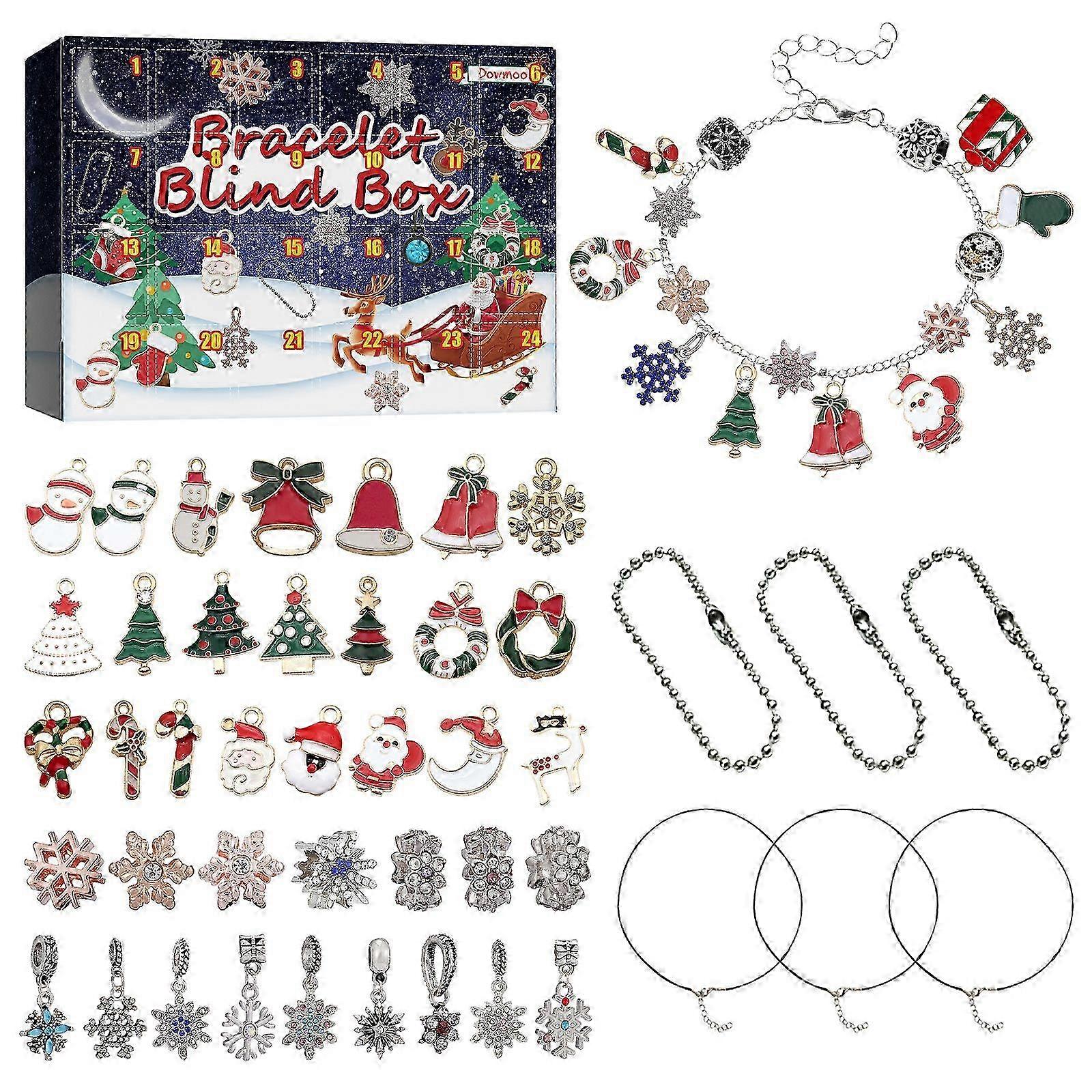 24 Days Countdown Christmas Advent Calendar Count Down Design For Friends Blind Box