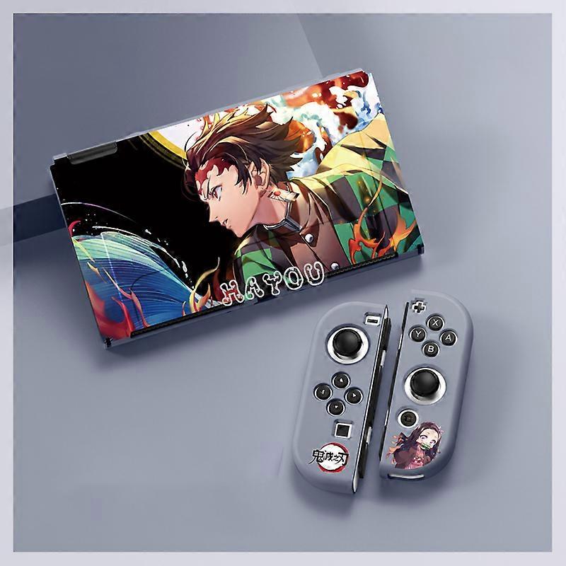 Protective Case for Nintendo Switch OLED Console Cover Anime Theme Housing Shell Soft TPU Case for Switch Oled Accessory
