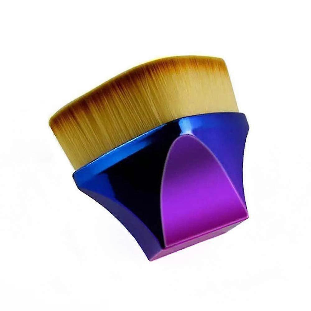 Professional Foundation Brush For Face, Synthetic Flat Top Makeup Brushes Liquid Blending Mineral Powder Buffing Stippling Shimmer Bronzer Makeup Tool