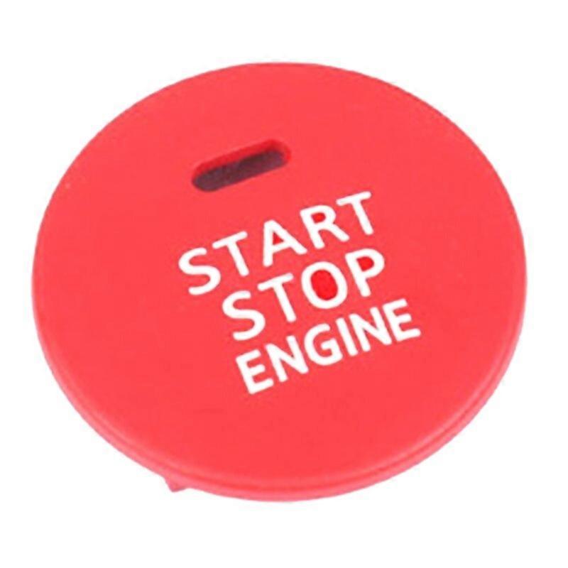Anti-Scratch Universal Button Decoration Protector Ring Protector Sticker Car Interior One-Key Engine Button Decor