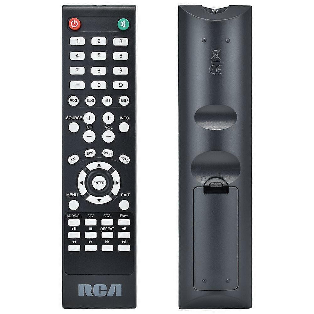 RTU4300-B For RCA TV Remote Control RTUC5537 RLDED5098-UHD RTU7877-B