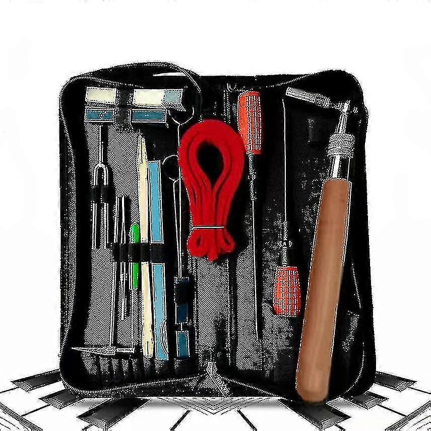 ピアノチューニングキットプロフェッショナル 16 ピースピアノチューナーツール