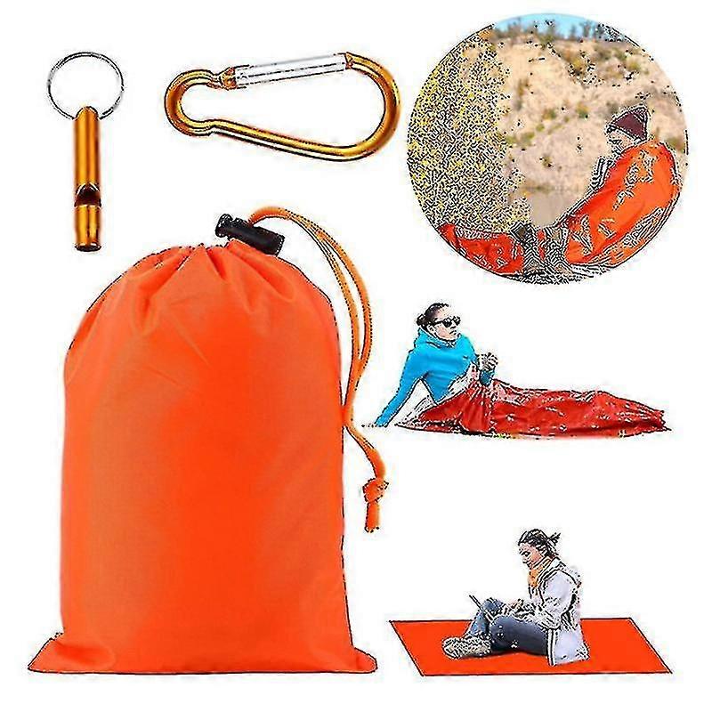 Nödsovsäck Överlevnadssovsäckar Nödfilt Utomhus Camping