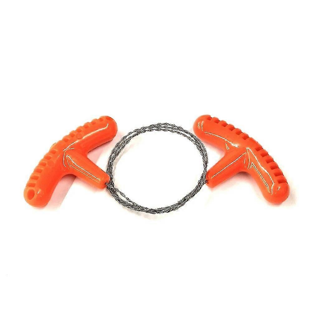 Zewnętrzna ręczna ręczna piła stalowa 1 / 2M Ręczna piła łańcuchowa Przecinarka Przenośna podróż Camping Sprzęt ratunkowy Narzędzia przetrwania - MXBC