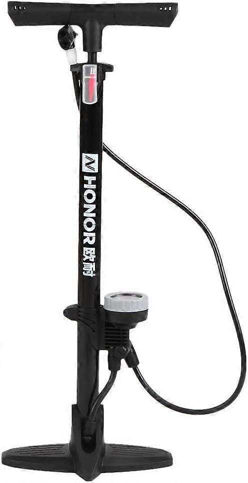 Cykelgolvpump Däckpump med mätare Cykelcykelluftpump