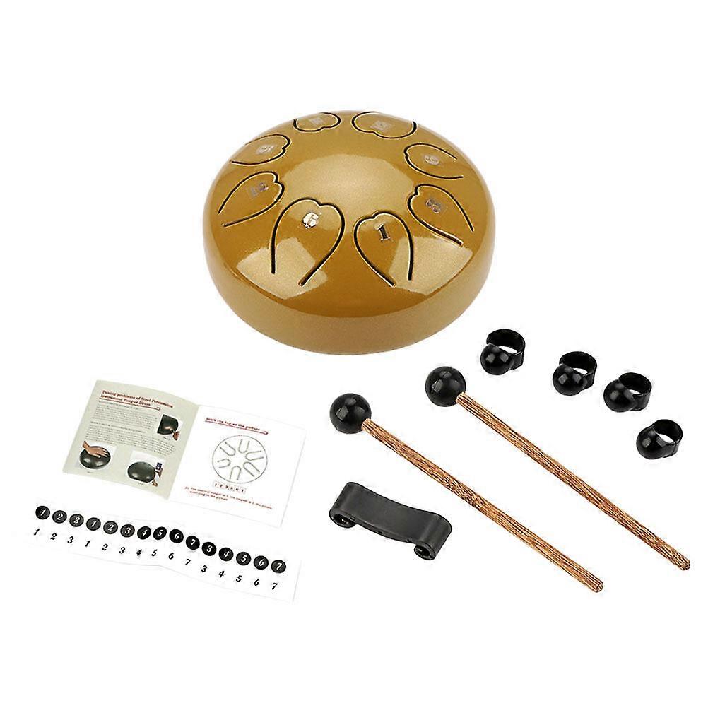 1 Set Tongue Drum Wood Tongue Drum Hand Drum Percussion Musical Instrument for Practice Performance