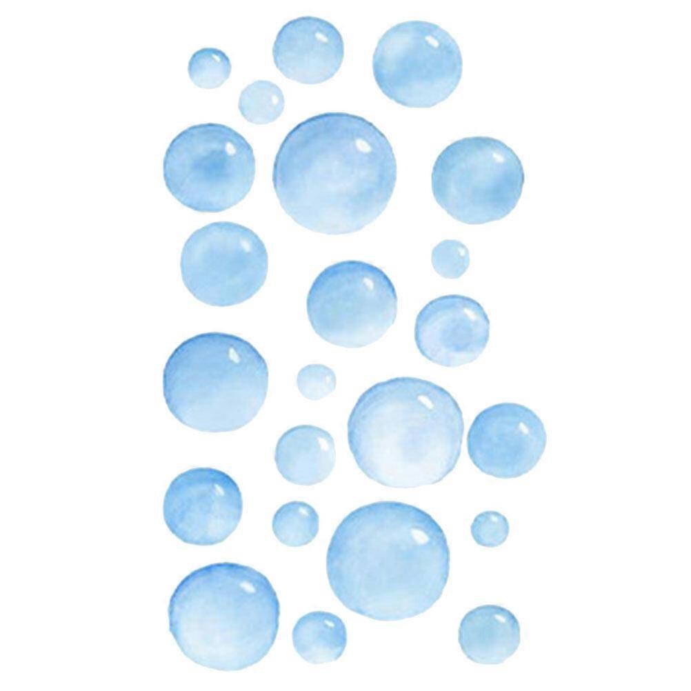 Bubbles Wall Decal Sticker Removable Bubbles Decals Bathroom Wall Art Decoration