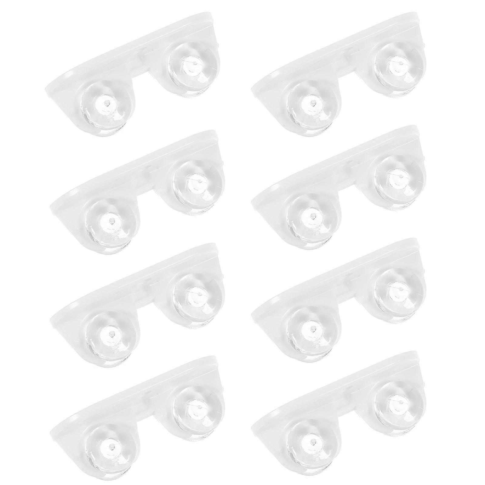 8PCS Self-Adhesive Wheel Caster Multi-functional Box Caster Practical Box Caster