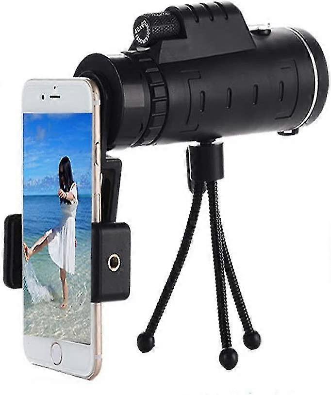 40x60 High Definition Monocular Telescope Flashlight, High Power Monocular