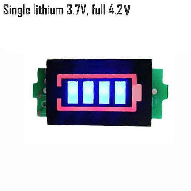 Single 3.7v Lithium Battery Capacity Indicator Module Li-ion 1s - 6s 4 <br>
