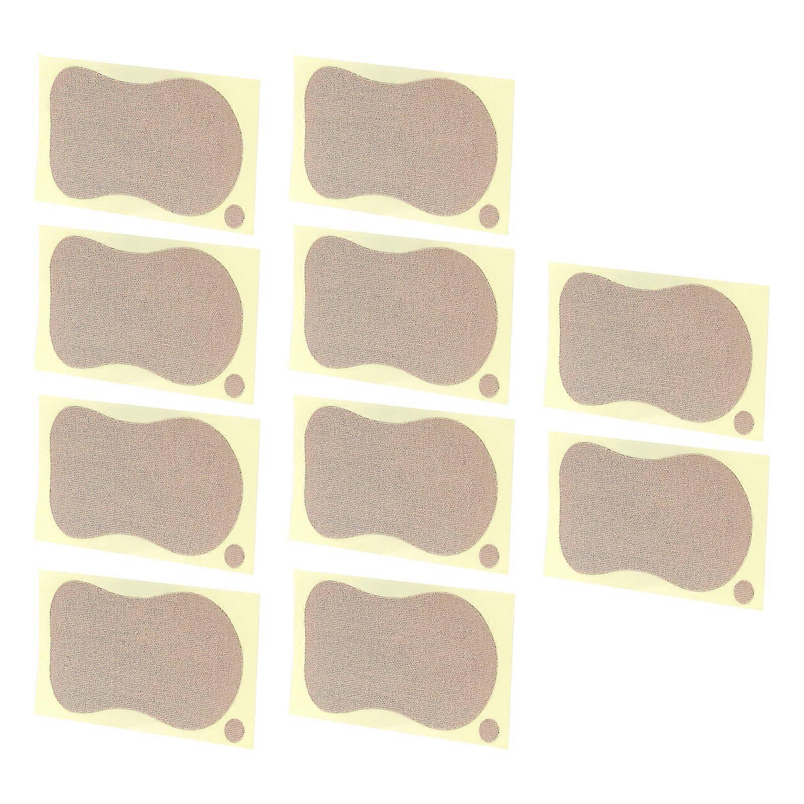 10Pcs/Set Practical Good Absorption Underarm Pad Efficient Elastic Non Woven Fabric Armpit Pad for Unisex