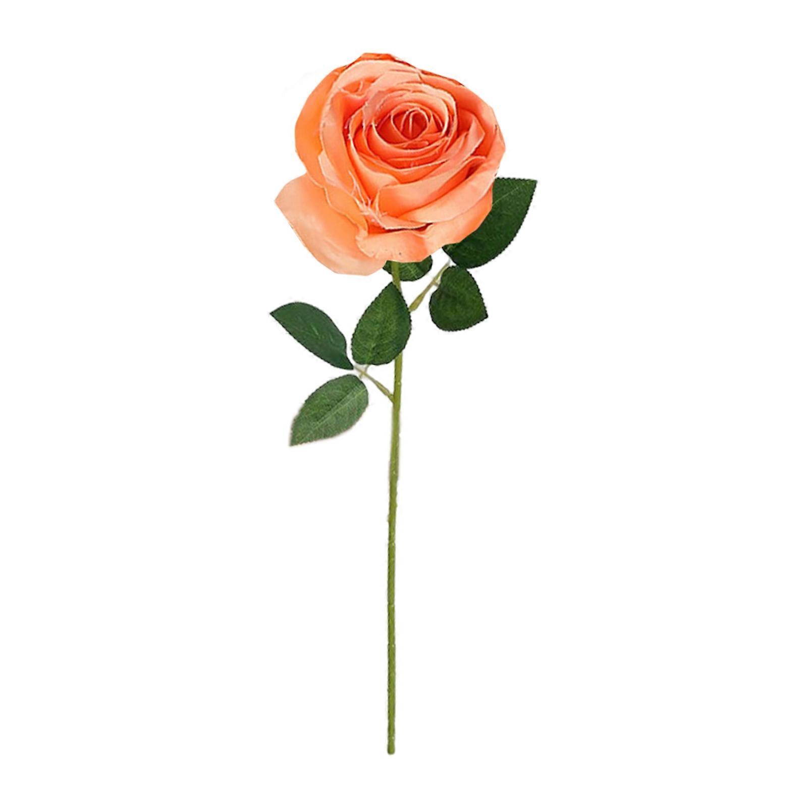 JIKAIX Vivid Simulation Roses Decorative Elegant Ecuadorian Artificial Flower Rose Shooting Props