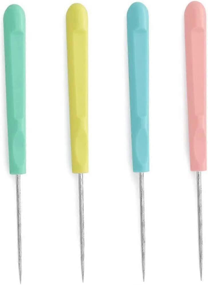 Cookie Decorating Tools,sugar Stir Needle,8pcs Diy Baking Scriber Needle Pin Cookie Biscuit Decorating Tools Random Color