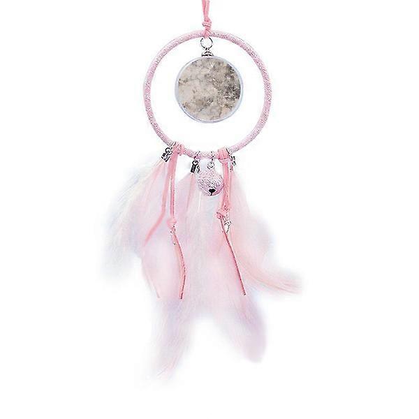 Stone Wall Surface Crackles Texture Dream Catcher Small Bell Bedroom Decor