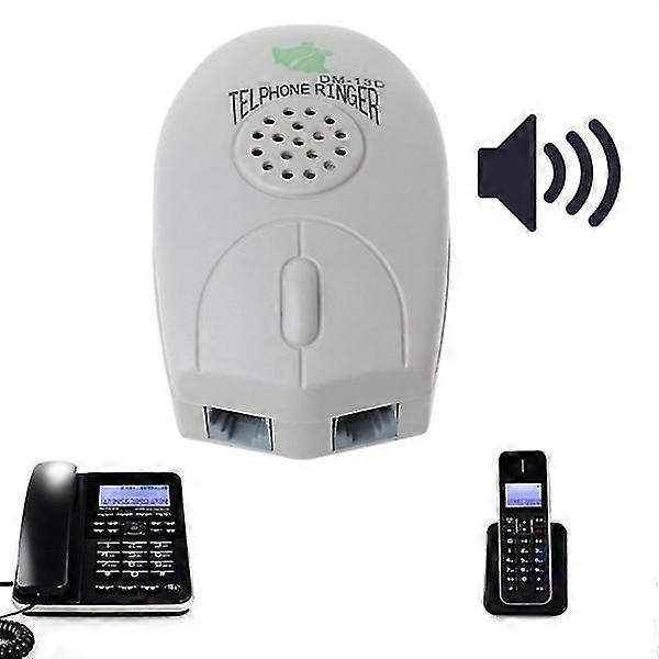 Amplifier Fixed Telephone Bell Ringer Extra Loud Telephone Ring