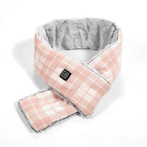 NYHED Smart opvarmet elektrisk tørklæde vinterhalsvarmer sjal USB mand / kvinde