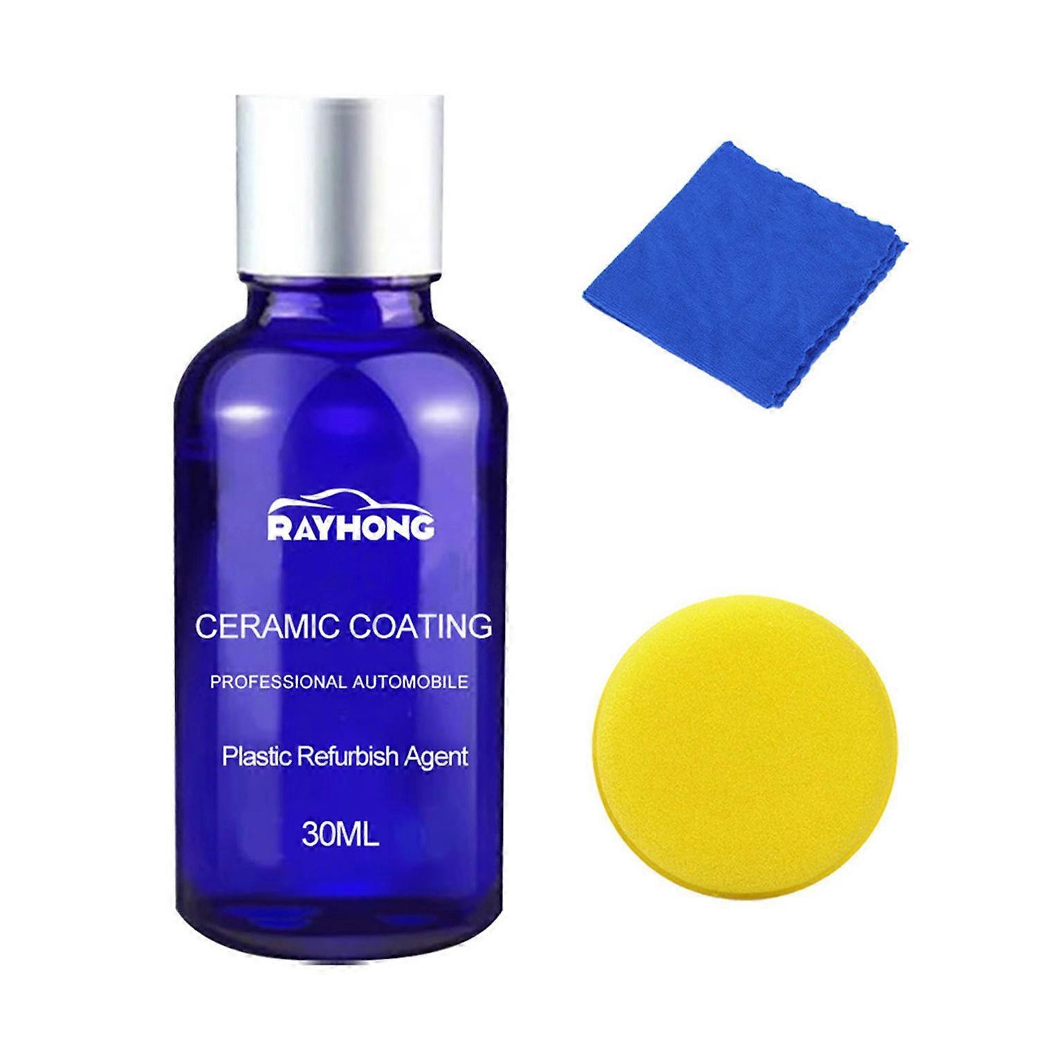 Car Plastic Restorer Ceramic Coating Eco-friendly Effective UV Protection Auto Interior Plastic