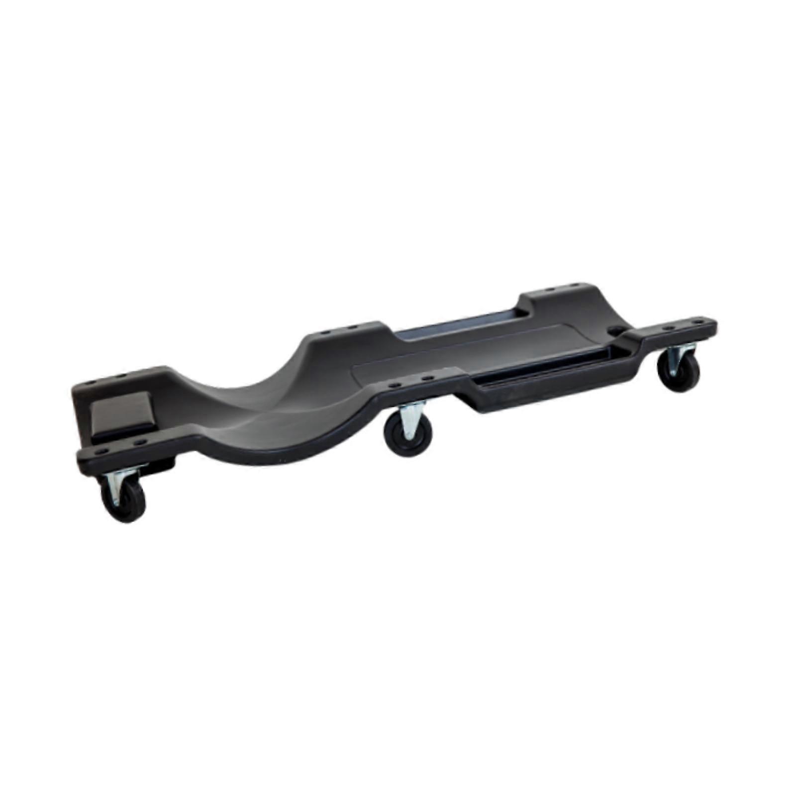 Auto Reparation Liggende Bord Multifunktionel Universal Robust Transportabelt Skateboard 36,2 Tommer Sort
