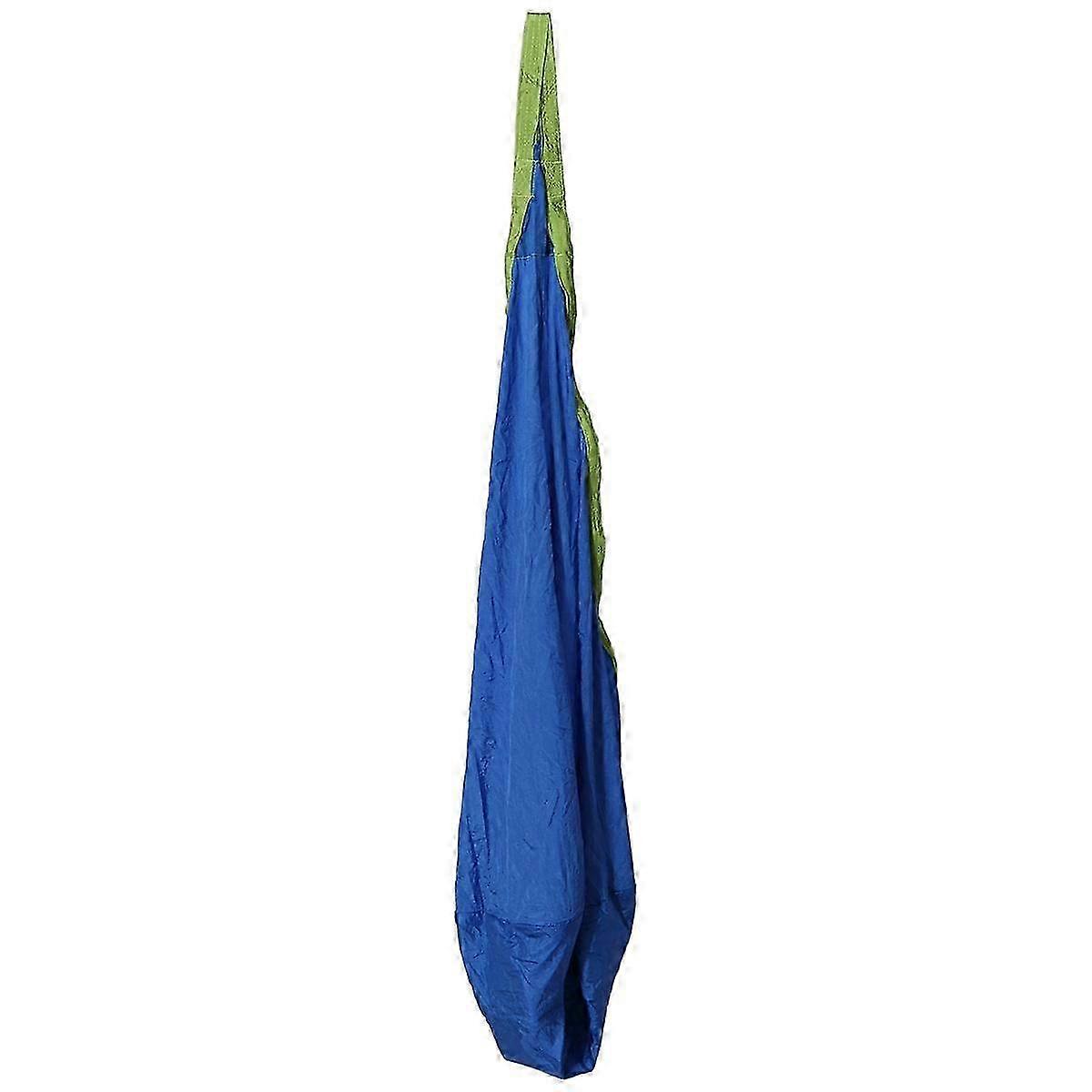 Light Up Kids Pod Swing Seat,Therapeutic Sensory Swing,Hug Ceiling Snuggle Swing, Adjustable Fabric Hammock Blue