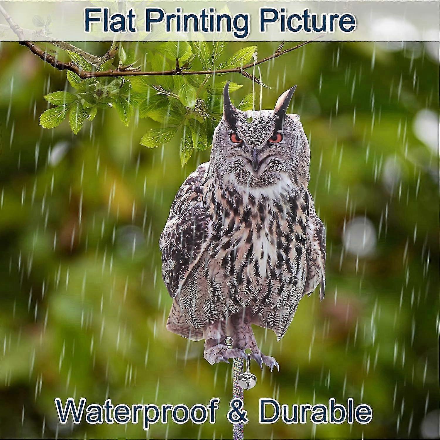 Bird Scarer with Pigeon Repellent Strip Bird Repellent Scarecrow Bird ...