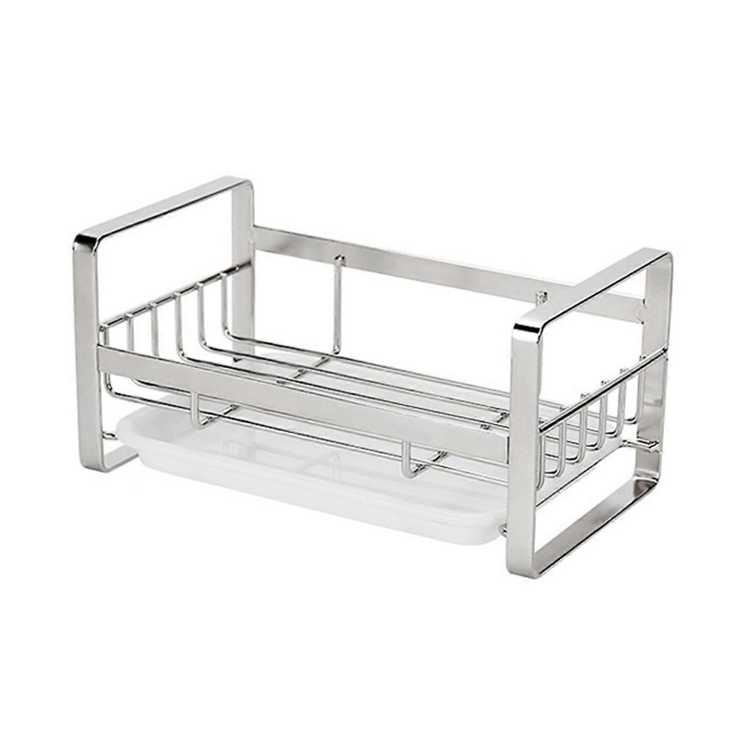 Protective Guard Detachable Cleaning Cloth Drain Rack with Drip Tray Multiuse Kitchen Sink
