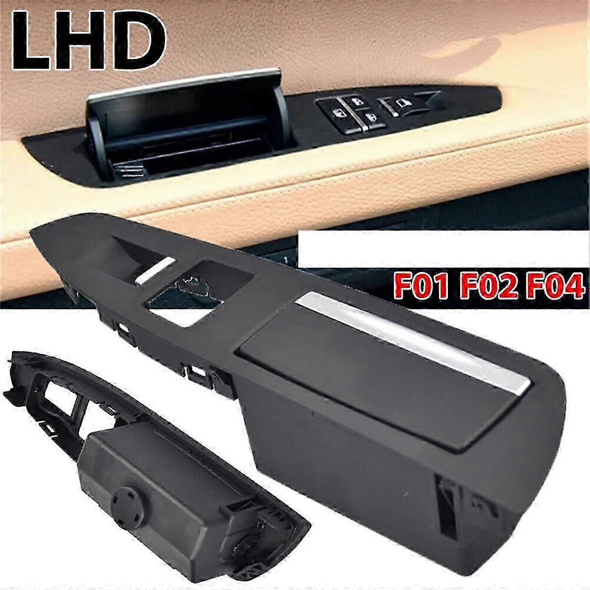 Left Ashtray Box Finisher Cover Trim Switch Panel 51427322877 For 7 Series F01 F02 F04