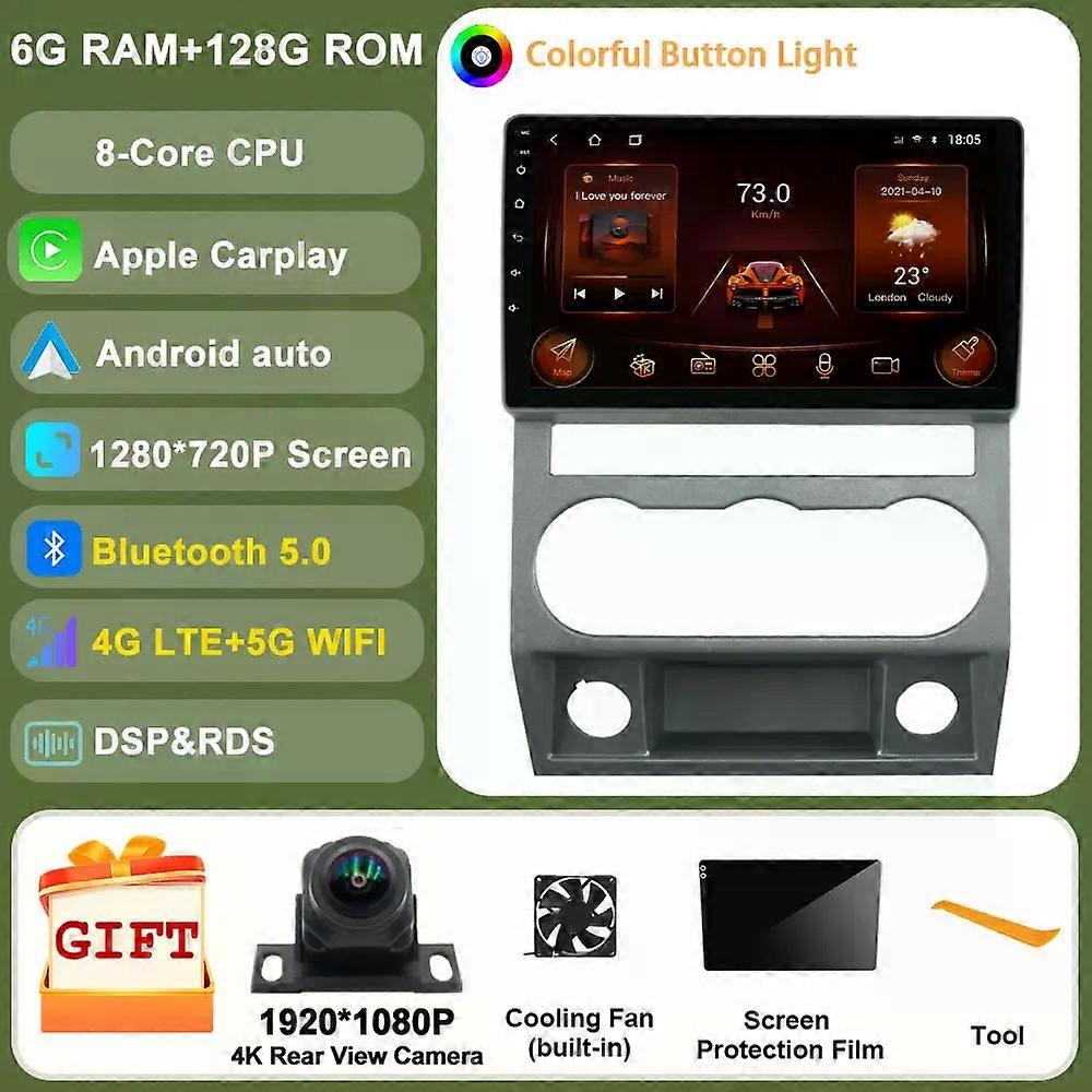 Redkid Pour Gaz Gazelle Next 2016+ 2 Din Navigation Gps Carplay Autoradio Stéréo Android Auto Car Ra