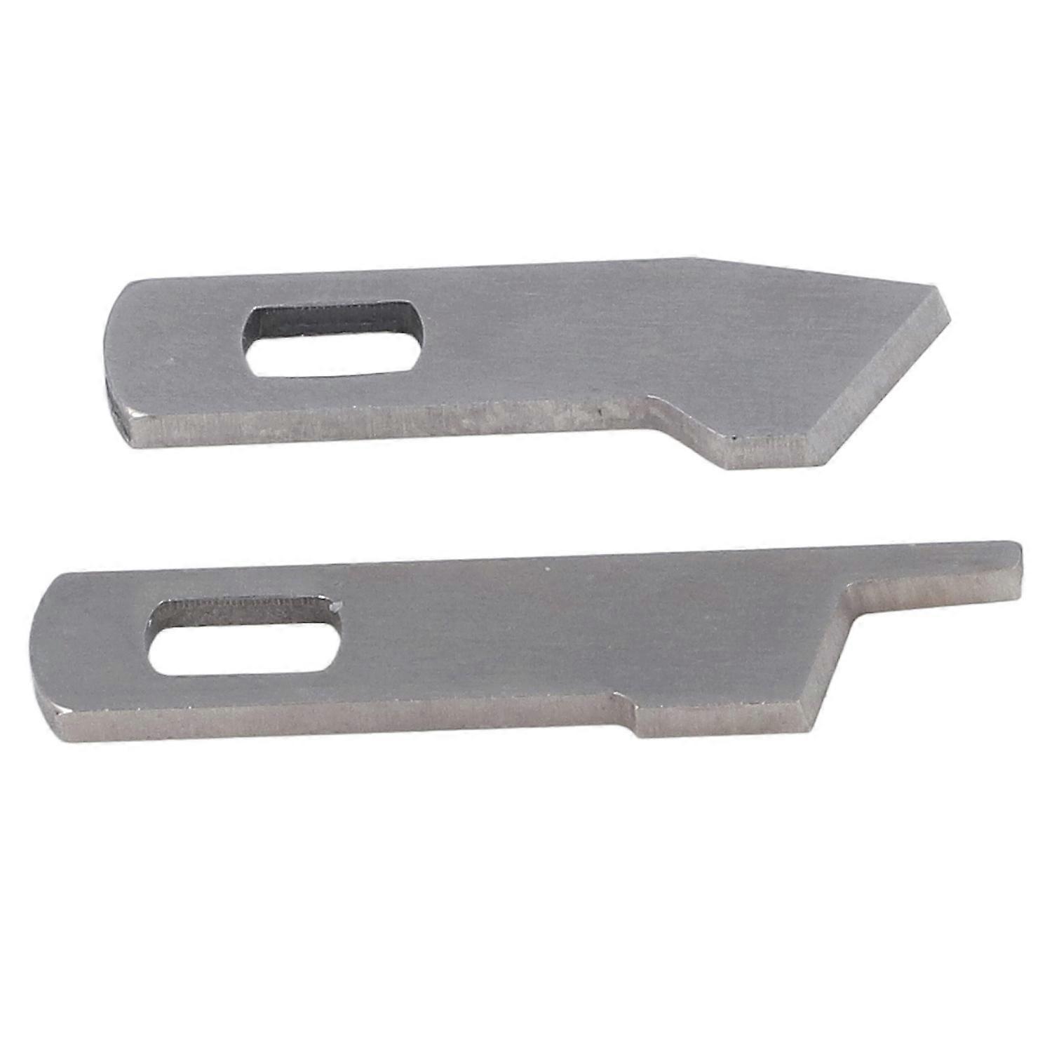 Sewing Machine Upper Lower Blade Set Accurate Stainless Steel Sewing Machine Blade Replacement 
