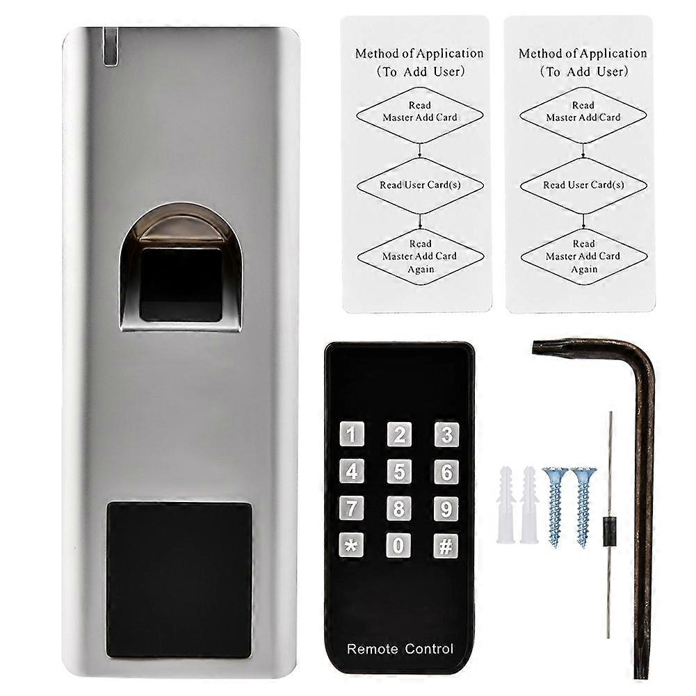 125KHz Biometric Fingerprint Card Reader Standalone Door Access Control System Waterproof