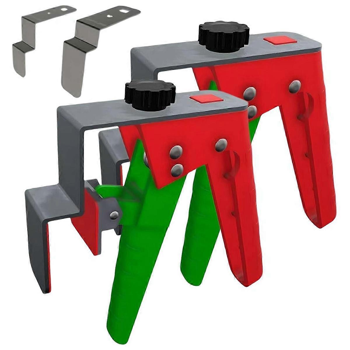 Drawer Front Installation Clamps, Cabinet Installation Clamps,Ow Structure Cabinet Aids Jigs for Woodworking Fixture