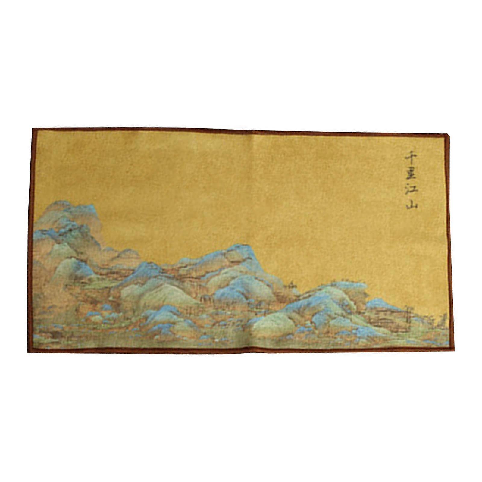 Torchon en daim Ménage Zen Thé Table Nappe Absorbant Thé Serviette De Serviette