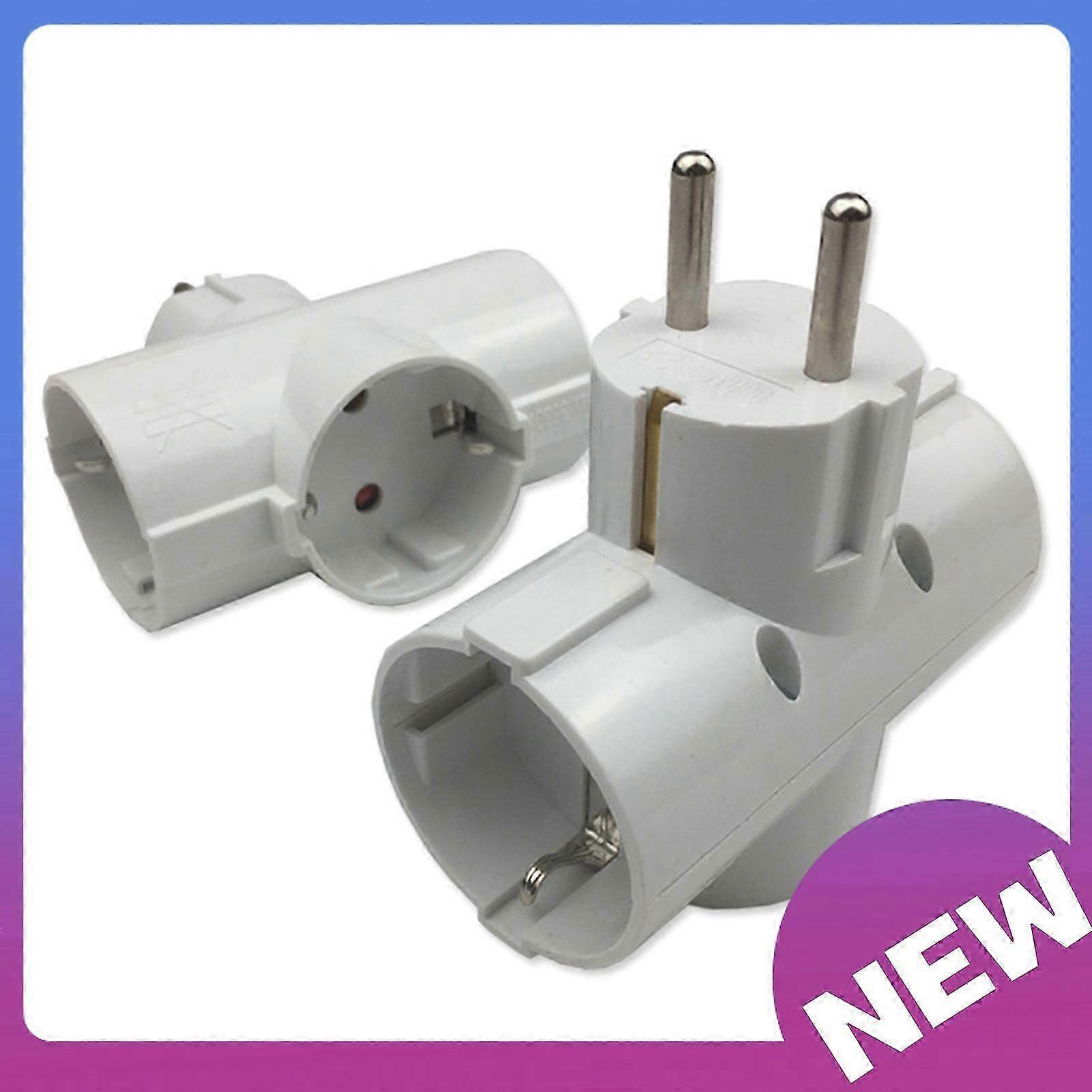 3-way EU sockets socket distributor three/four-way plug multiple plug