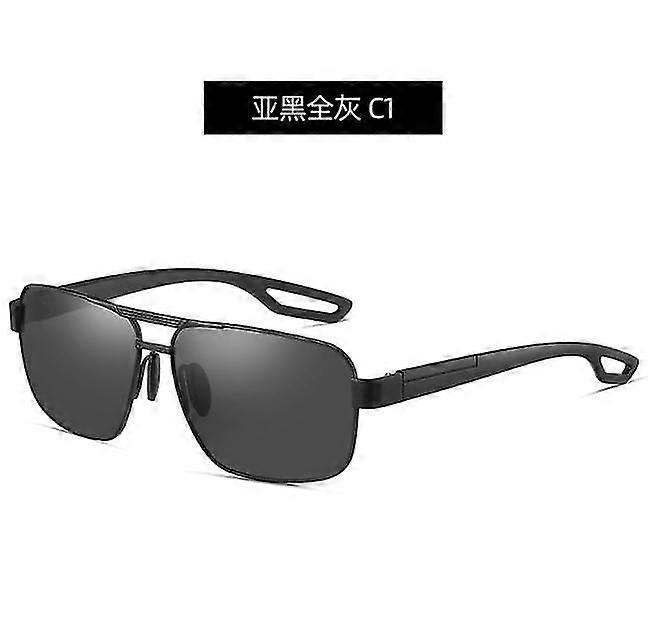 Nye Outlet Polarized Pc rustfrit stål solbriller til mænd