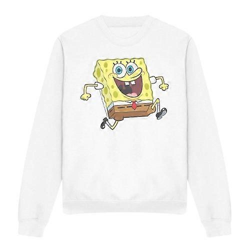SpongeBob SquarePants Unisex Adult Happy Running Sweatshirt