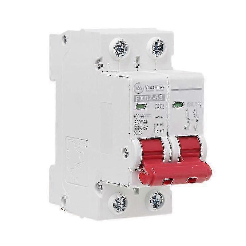2P DC 1000V ソーラーミニサーキットブレーカ 10A/16A/32A/50A/63A DC 太陽光発電 MCB - JA