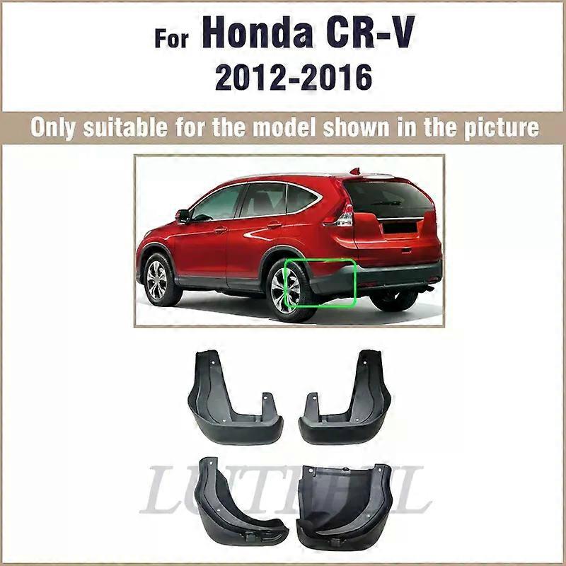 Exquisite Car Mud Flaps Splash Guards Mudguards Mudflaps for Fender Accessories For Honda/CR-V CRV 2012 2013 2014 2015 2016